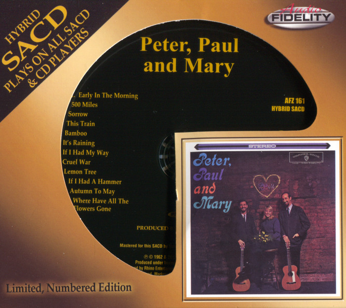 Peter, Paul And Mary – Peter, Paul And Mary (1962) [Audio Fidelity 2014] SACD ISO + Hi-Res FLAC