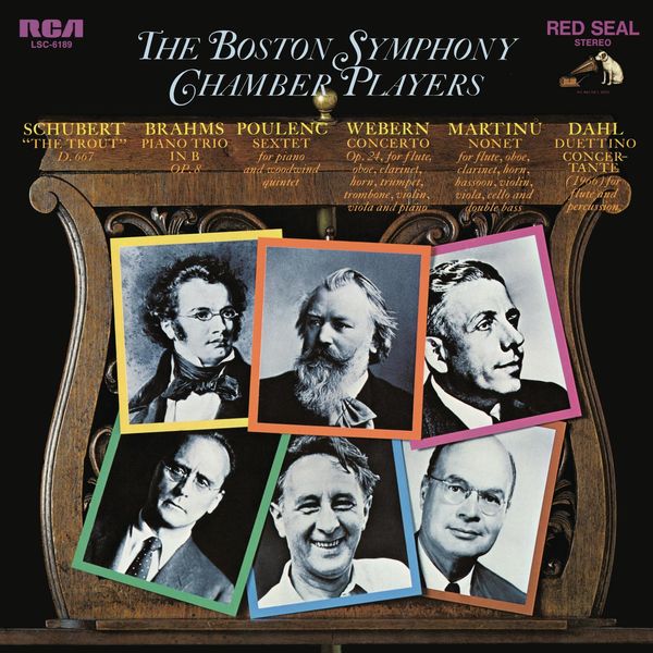 The Boston Symphony Chamber Players - The Boston Symphony Chamber Players Play Schubert, Brahms, Poulenc, Webern and Martinu (1969/2022) [FLAC 24bit/96kHz]