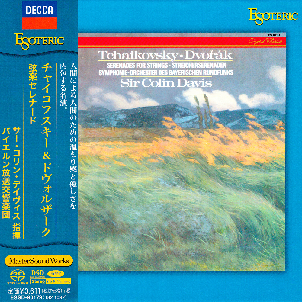 Sir Colin Davis, Symphonie-Orchester des Bayerischen Rundfunks – Tchaikovsky & Dvorak: Serenades for Strings (1988) [Japan 2017] SACD ISO + Hi-Res FLAC