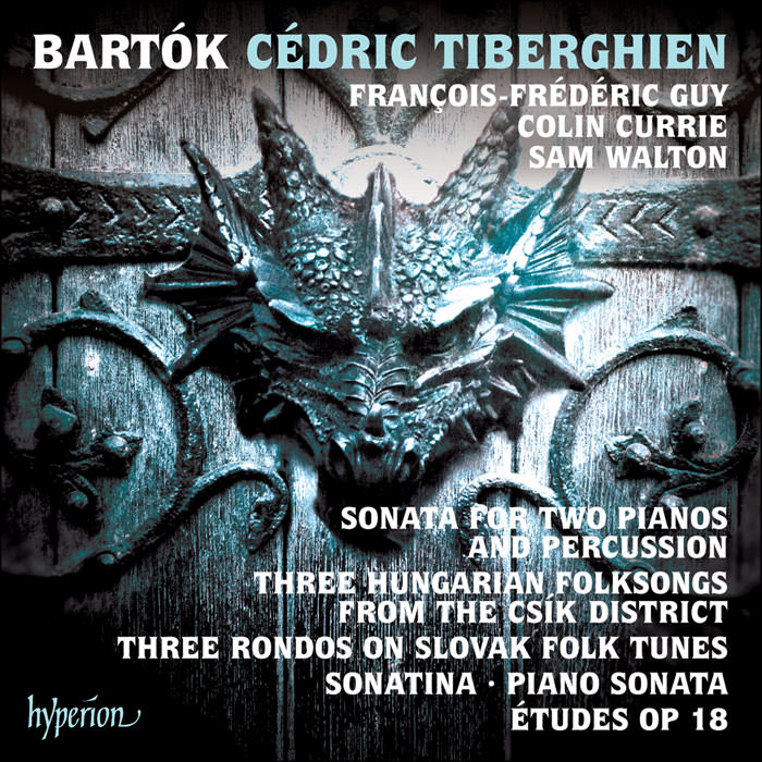 Cédric Tiberghien – Bartók: Sonata for two pianos and percussion & other piano music (2017) [Official Digital Download 24bit/96kHz]