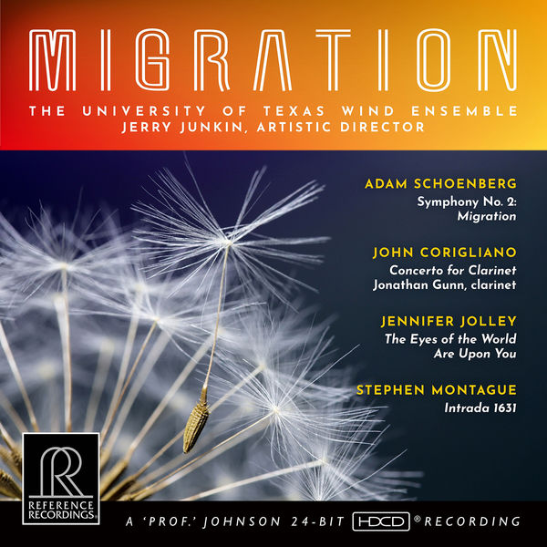 University of Texas Wind Ensemble, Jerry Junkin - Migration (2022) [FLAC 24bit/176,4kHz] Download