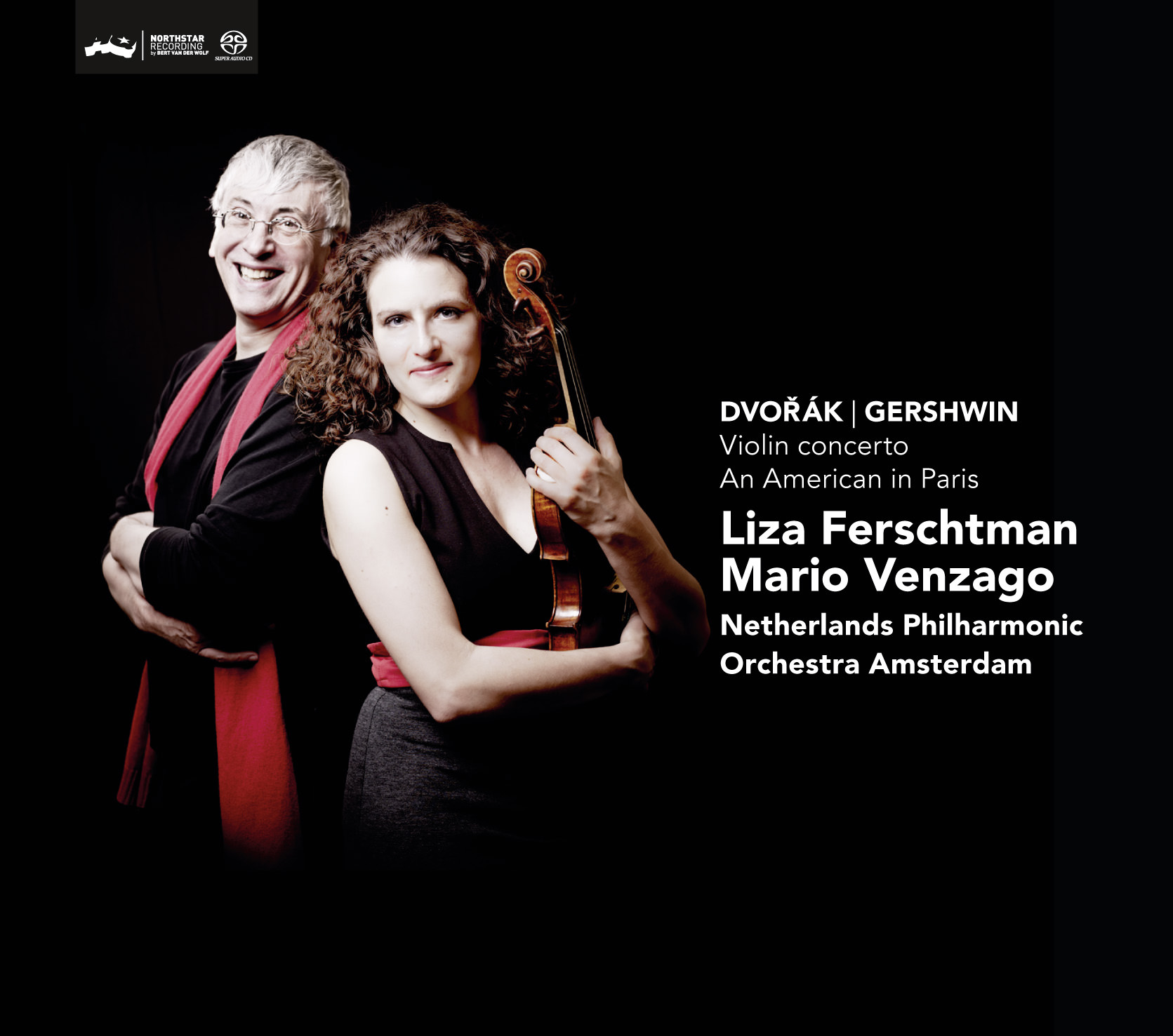 Liza Ferschtman, Mario Venzago, Netherlands Philharmonic Orchestra – Dvorak: Violin Concerto; Gershwin: An American in Paris (2011) DSF DSD128