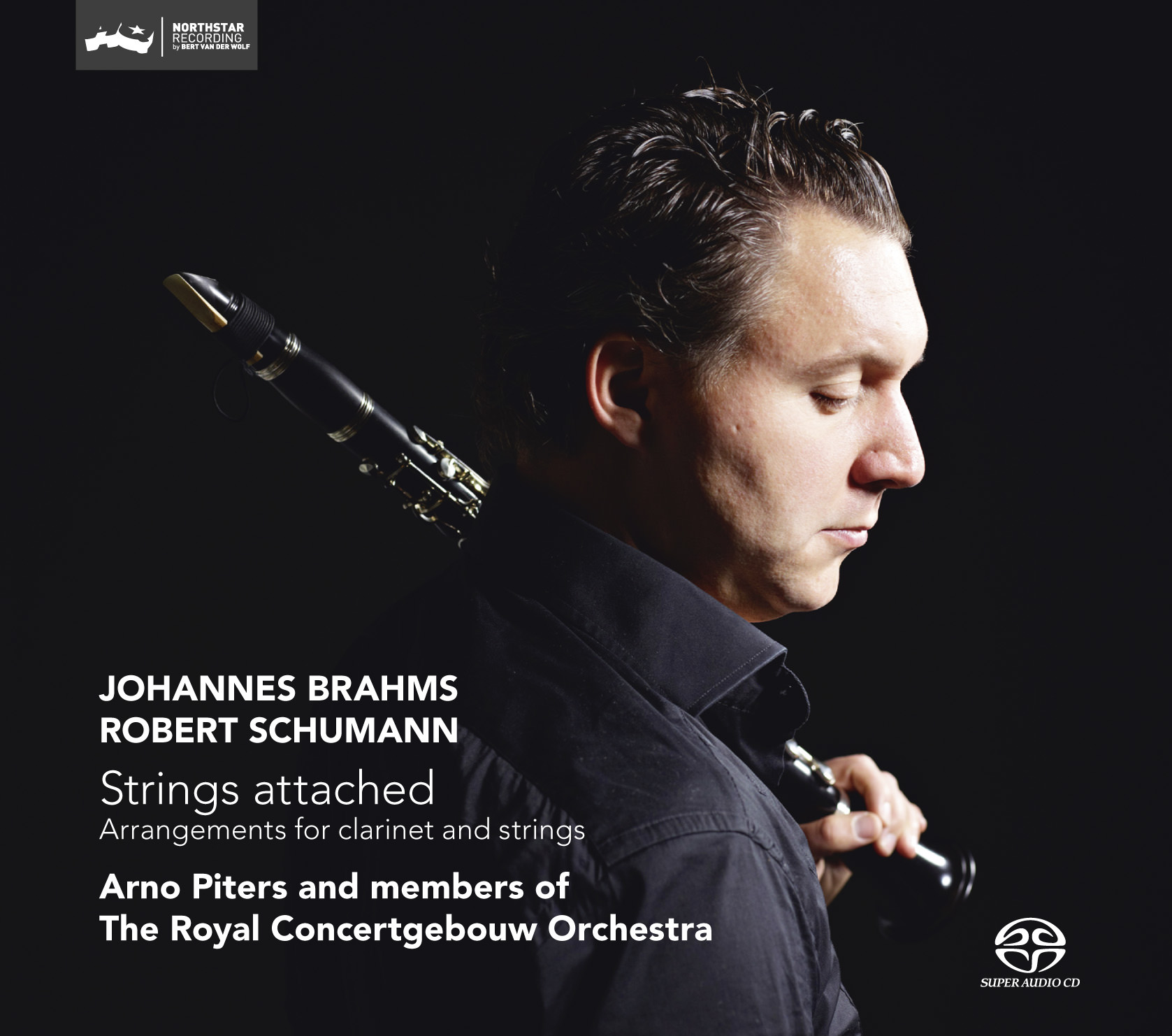 Arno Piters, Members Of The Royal Concertgebouw Orchestra – Brahms, Schumann: Strings attached (2013) DSF DSD128