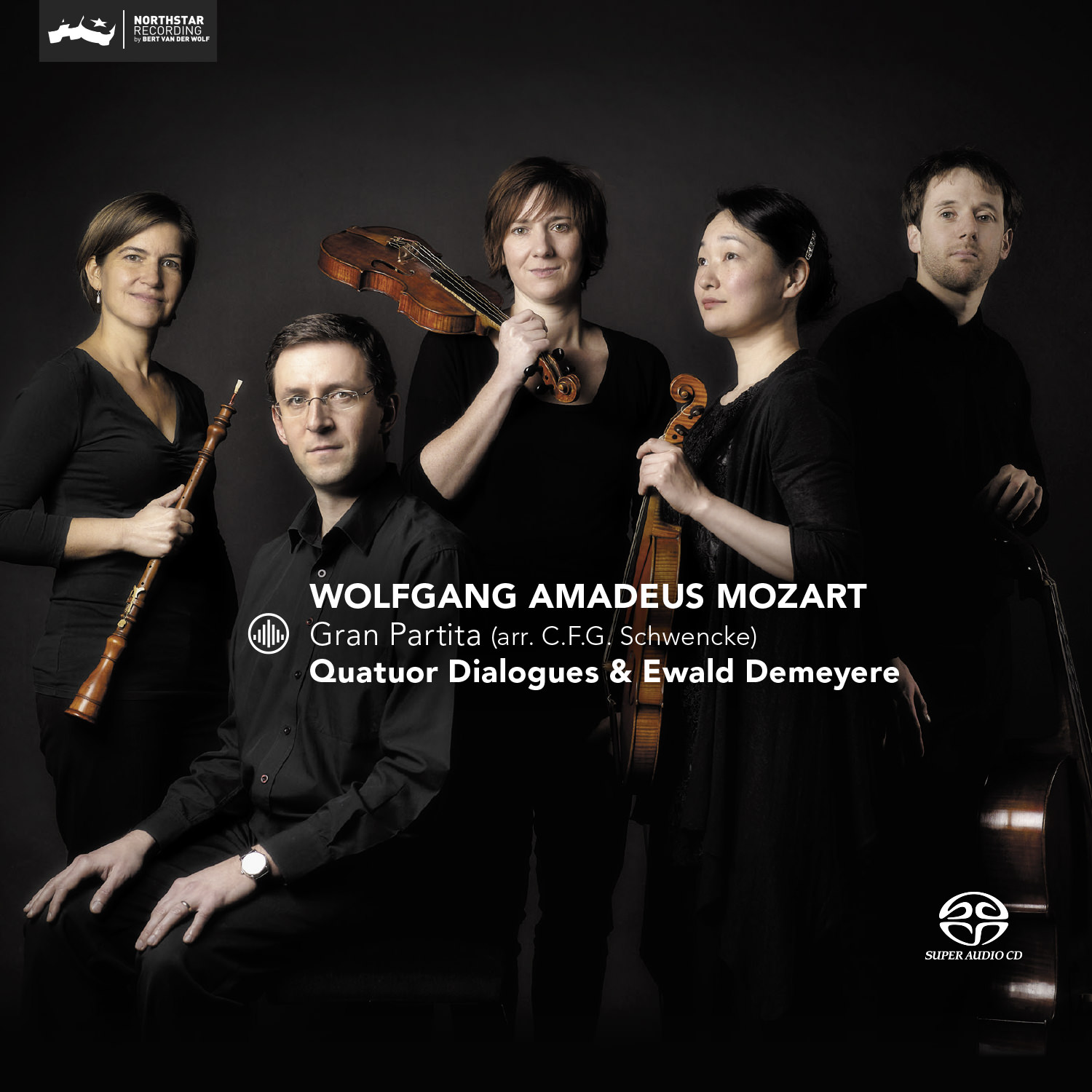 Ewald Demeyere, Quatuor Dialogues – Mozart: Gran Partita (2016) DSF DSD128