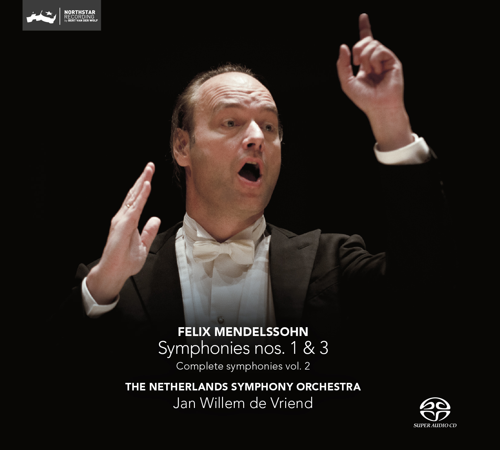 Netherlands Symphony Orchestra, Jan Willem de Vriend – Mendelssohn: Symphonies Nos. 1 & 3 (2014) DSF DSD128