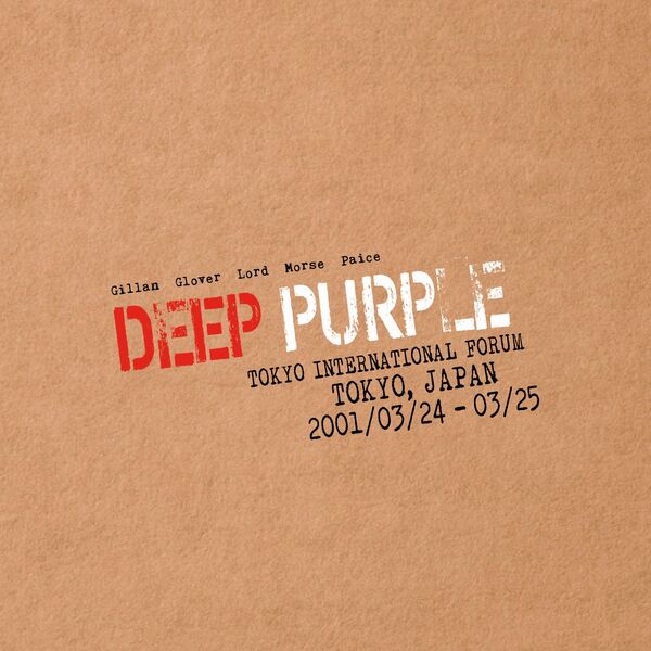 Deep Purple – Live in Tokyo 2001 (2001) [Official Digital Download 24bit/48kHz]