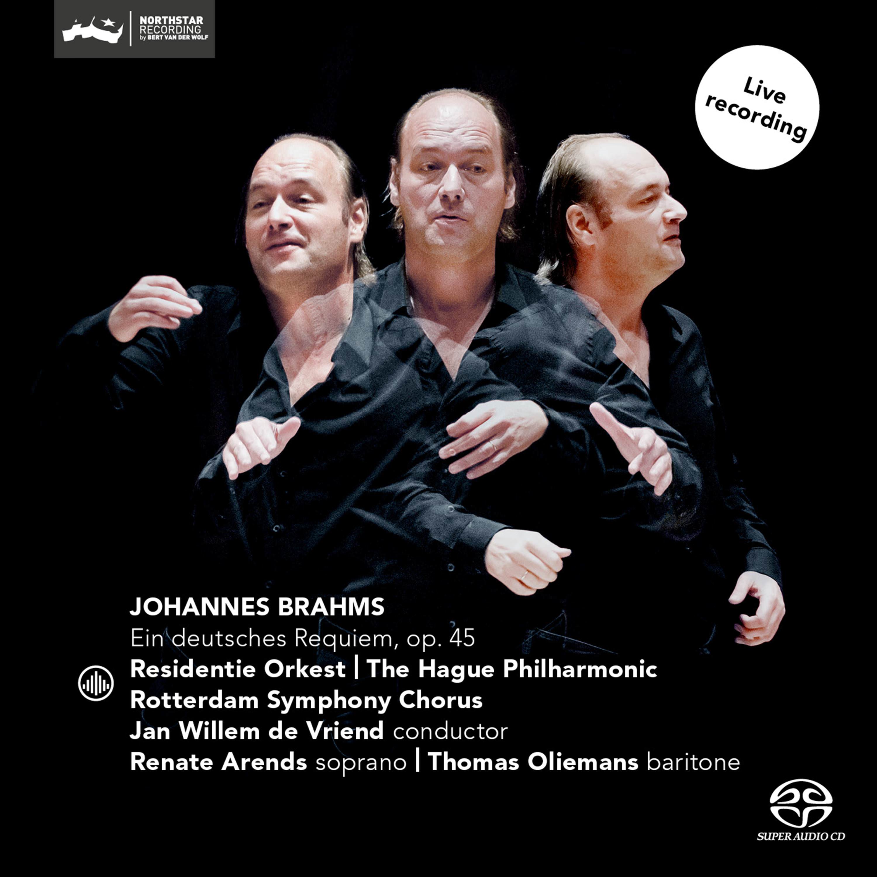 The Hague Philharmonic, Jan Willem de Vriend – Brahms: Ein Deutsches Requiem, Op. 45 (2016) [Official Digital Download 24bit/352,8kHz]