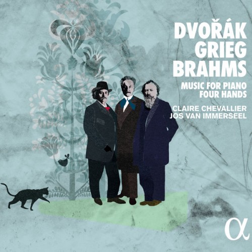 Claire Chevallier, Jos van Immerseel – Dvořák, Grieg & Brahms: Music for Piano Four Hands (2017) [FLAC 24 bit, 96 kHz]