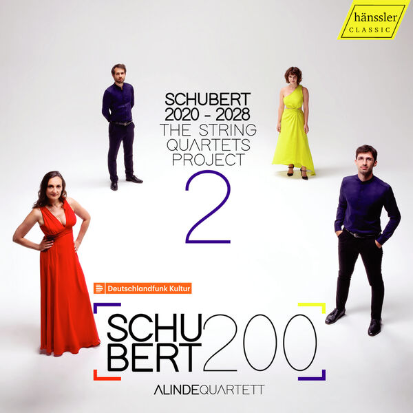 Alinde Quartett - Schubert 2020-2028: The String Quartets Project, Vol. 2 (2022) [FLAC 24bit/44,1kHz] Download