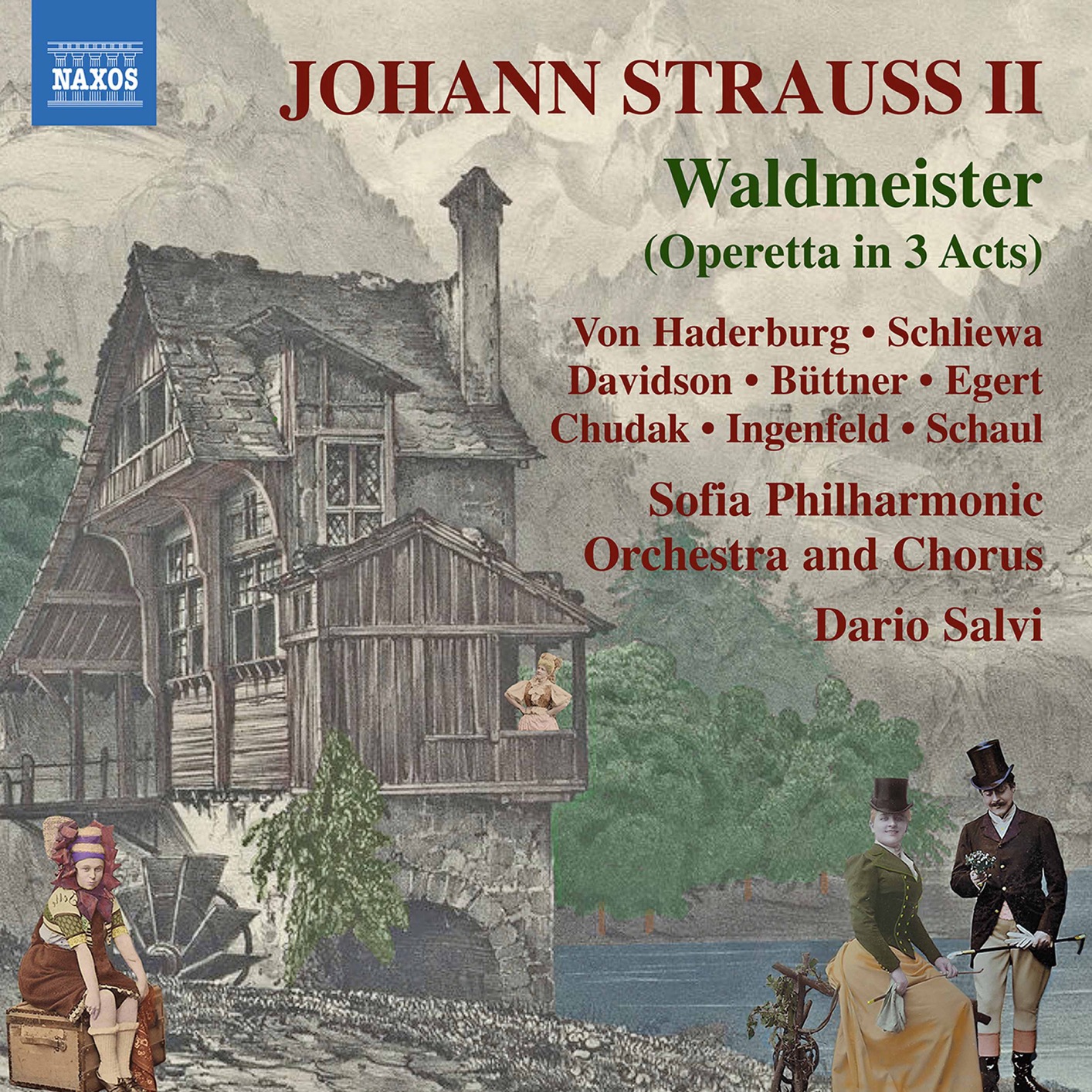 Sofia Philharmonic Orchestra and Chorus & Dario Salvi – J. Strauss II: Waldmeister (2021) [Official Digital Download 24bit/96kHz]