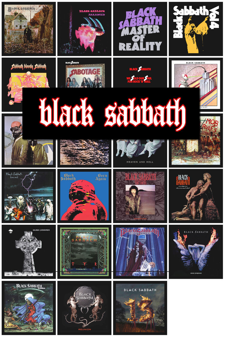 Black Sabbath – Discography (1970-2016), FLAC (image + .cue), lossless