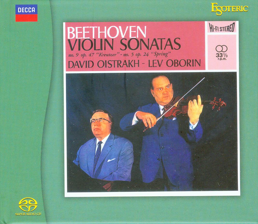 David Oistrakh, Lev Oborin – Beethoven. Violin Sonatas 5 & 9 (1962) [Japan 2015] SACD ISO + Hi-Res FLAC