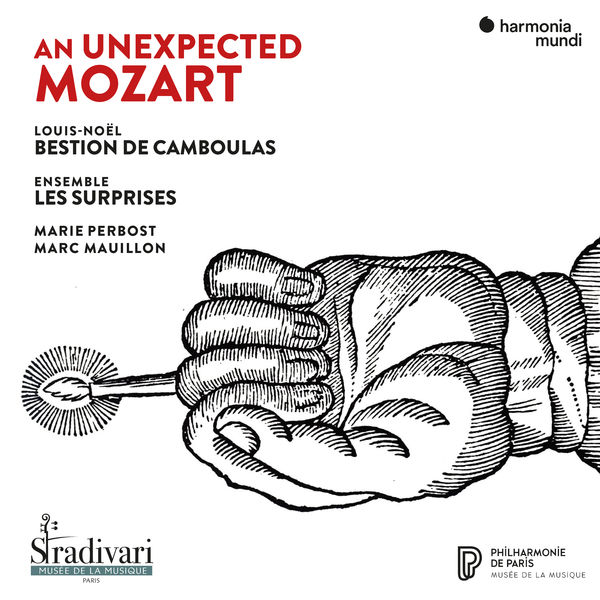 Louis-Noël Bestion de Camboulas, Ensemble les Surprises, Marie Perbost, Marc Mauillon - An Unexpected Mozart (2022) [FLAC 24bit/96kHz]