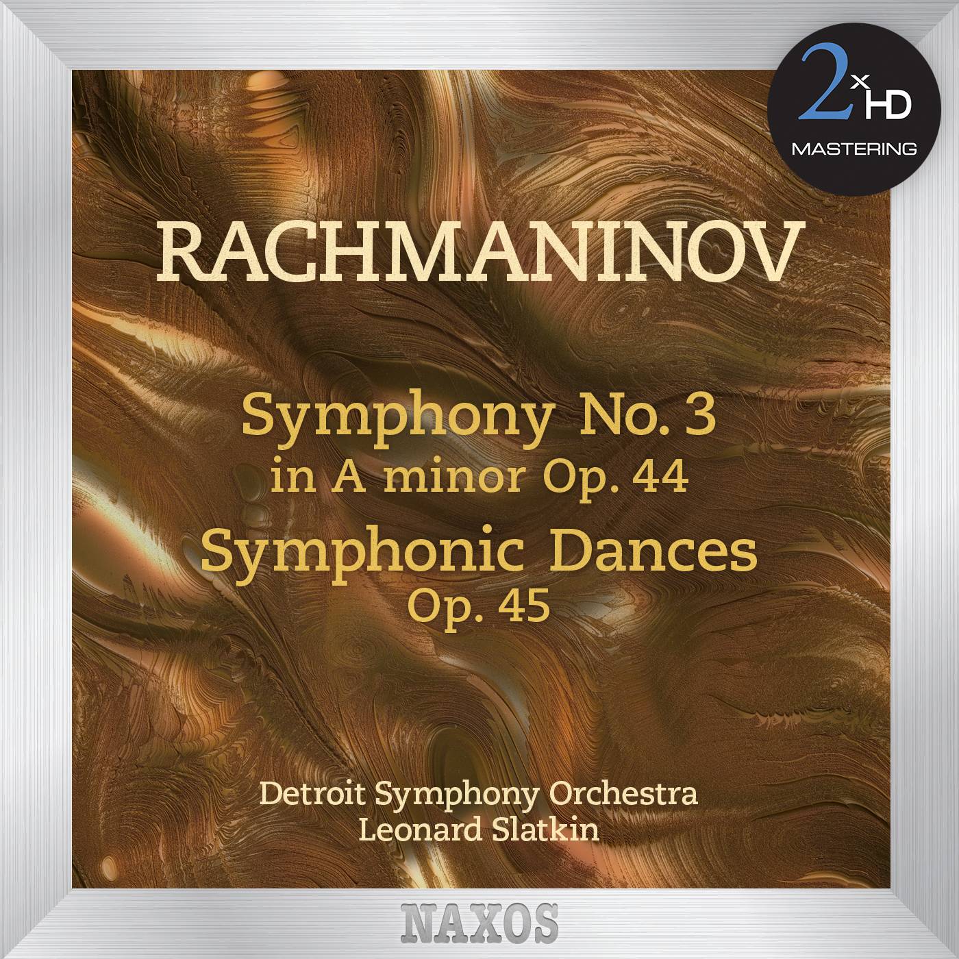 Detroit Symphony Orchestra, Leonard Slatkin – Rachmaninov: Symphony No. 3 in A minor Op. 44 – Symphonic Dances Op. 45 (2013/2015) [Official Digital Download 24bit/192kHz]