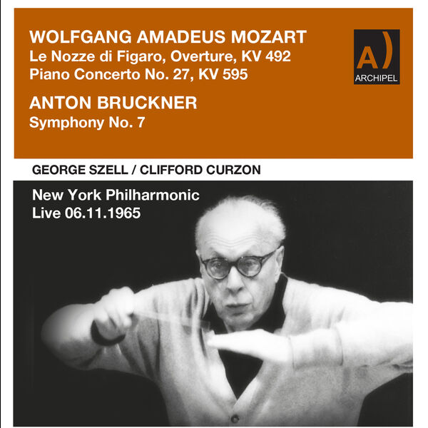 New York Philharmonic, George Szell, Clifford Curzon - Bruckner and Mozart complete live concerto conducted by George Szell (2022) [FLAC 24bit/48kHz]