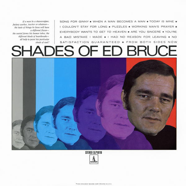 Ed Bruce – Shades of Ed Bruce (1969/2019) [Official Digital Download 24bit/96kHz]