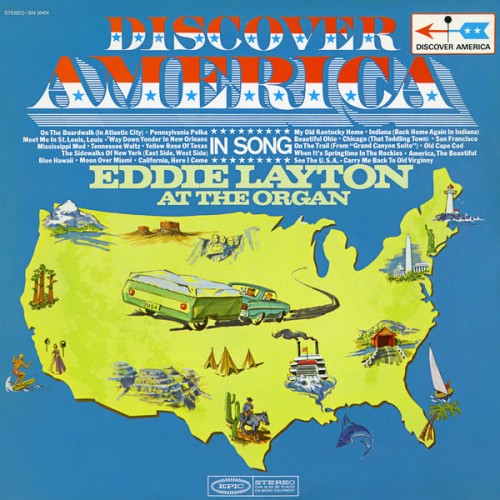 Eddie Layton – Discover America In Song (1968/2018) [FLAC 24 bit, 192 kHz]