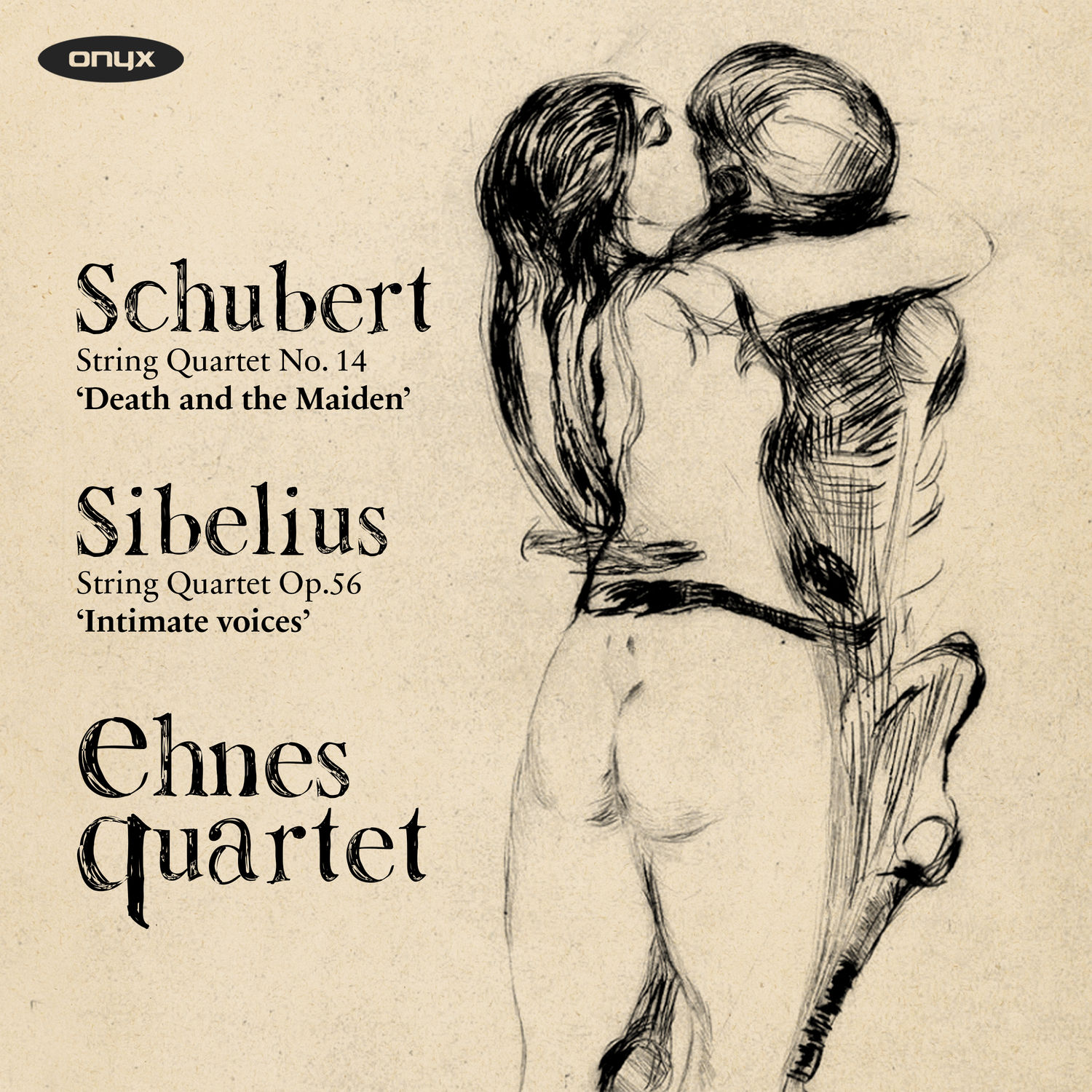 Ehnes Quartet – Schubert: String Quartet No. 14 ‘Death and the Maiden’; Sibelius: String Quartet ‘Intimate Voices’ (2016) [Official Digital Download 24bit/96kHz]