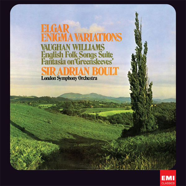 London Symphony Orchestra, Sir Adrian Boult – Elgar: Enigma Variations / Vaughan Williams: Fantasia on Greensleeves (1971/2012) [Official Digital Download 24bit/96kHz]