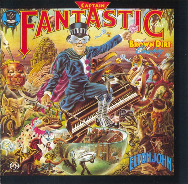 Elton John – Captain Fantastic And The Brown Dirt Cowboy (1975) [Reissue 2004] MCH SACD ISO + Hi-Res FLAC