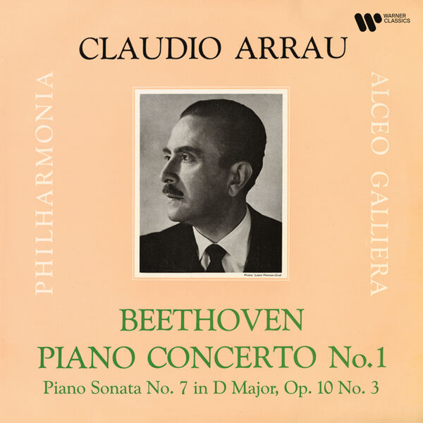 Claudio Arrau – Beethoven: Piano Concerto No. 1, Op. 15 & Piano Sonata No. 7, Op. 10 No. 3 (2022) [Official Digital Download 24bit/192kHz]