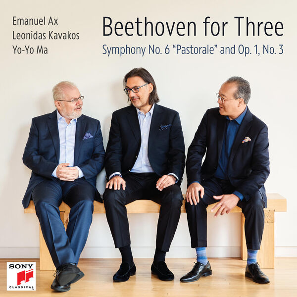 Emanuel Ax, Leonidas Kavakos, Yo-Yo Ma – Beethoven for Three: Symphony No. 6 “Pastorale” and Op. 1, No. 3 (2022) [Official Digital Download 24bit/96kHz]