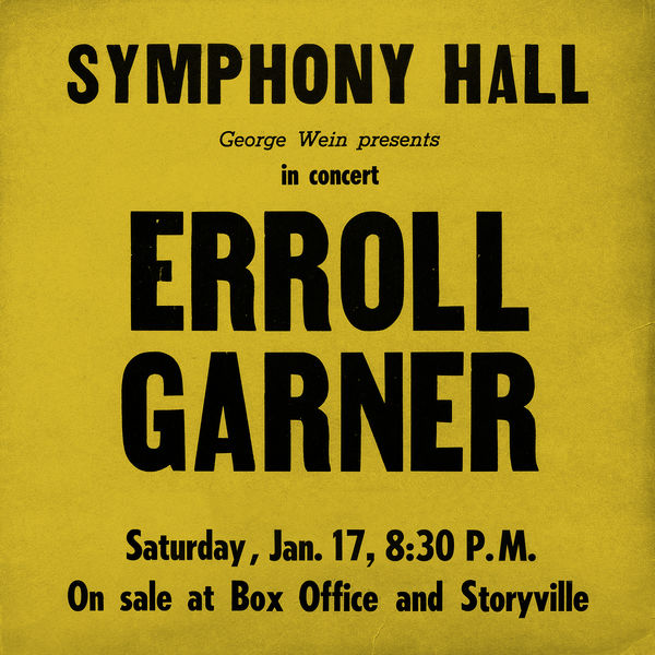 Erroll Garner – Symphony Hall Concert (1959/2021) [Official Digital Download 24bit/192kHz]