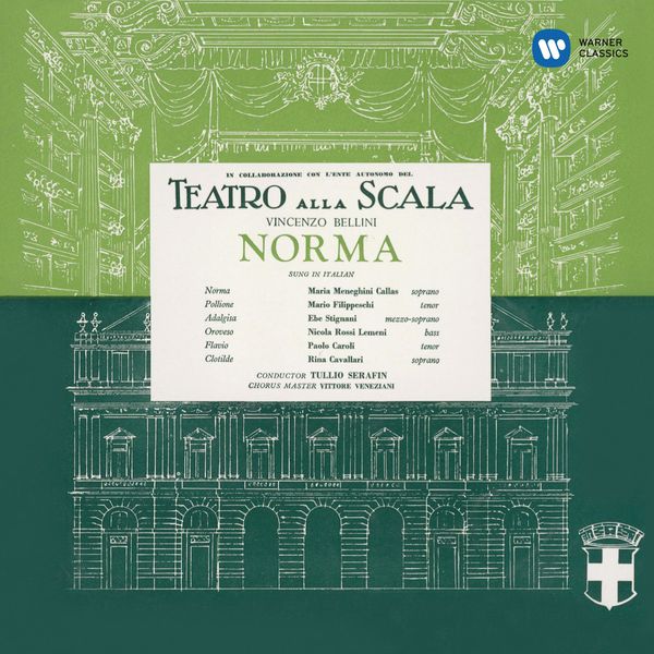 Maria Callas - Bellini: Norma (1954 - Serafin) - Callas Remastered (2014/2022) [FLAC 24bit/96kHz]