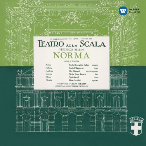 Maria Callas – Bellini: Norma (1954 – Serafin) – Callas Remastered (2014/2022) [FLAC 24 bit, 96 kHz]