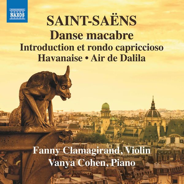 Fanny Clamagirand & Vanya Cohen – Saint-Saëns: Music for Violin & Piano, Vol. 3  (2021) [Official Digital Download 24bit/96kHz]