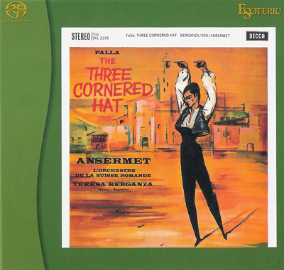Ernest Ansermet , Teresa Berganza & L’Orchestre de la Suisse Romande – Manuel de Falla: The Three Cornered Hat (1962) [Reissue 2008] SACD ISO + Hi-Res FLAC