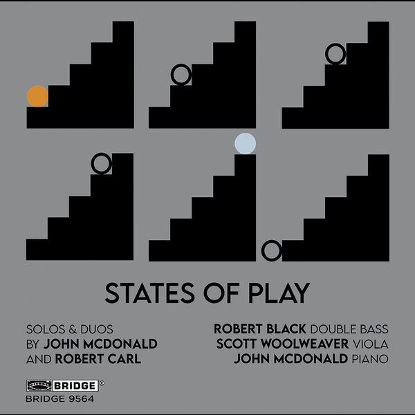 Robert Black, Scott Woolweaver, John McDonald - States of Play: Solos & Duos by John McDonald and Robert Carl (2022) [FLAC 24bit/44,1kHz] Download