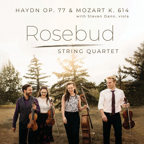 Rosebud String Quartet, Steven Dann – Haydn: String Quartet, Op. 77, Nos. 1 & 2 “Lobkowitz” & Mozart: String Quintet No. 6 in E-Flat Major, K. 614 (2022) [FLAC 24bit/96kHz]