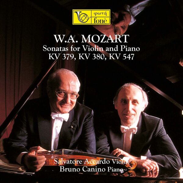 Salvatore Accardo, Bruno Canino – Mozart: Sonatas for Violin and Piano KV 379, 380, 547 (2022) [FLAC 24bit/96kHz]