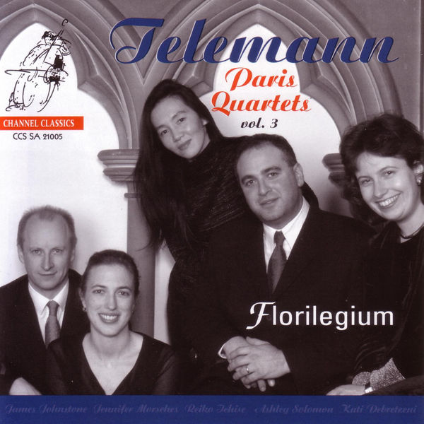 Florilegium – Telemann – Paris Quartets, Vol. 3 (2005) [Official Digital Download 24bit/192kHz]