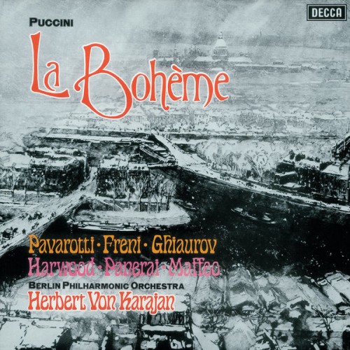 Mirella Freni, Luciano Pavarotti, Herbert von Karajan, Berliner Philharmoniker – Puccini: La Boheme (1972/2014) [FLAC 24 bit, 96 kHz]