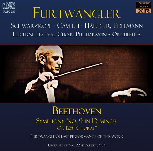 Wilhelm Furtwängler, Philharmonia Orchestra – Beethoven Symphony No. 9 “Choral” in D minor, Op.125 (1954/2010) [FLAC 24 bit, 48 kHz]