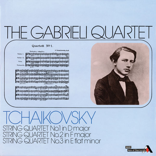 Gabrieli String Quartet – Tchaikovsky: Complete String Quartets (1977/2020) [Official Digital Download 24bit/96kHz]