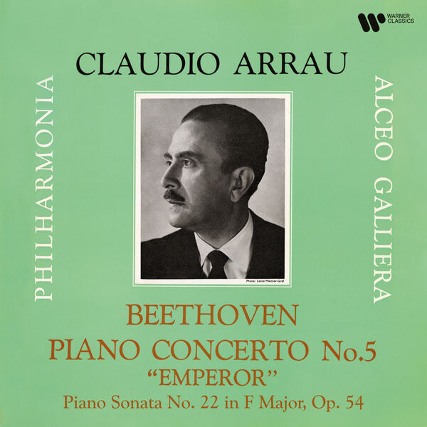 Claudio Arrau – Beethoven: Piano Concerto No. 5, Op. 73 “Emperor” & Piano Sonata No. 22, Op. 54 (2023) [Official Digital Download 24bit/192kHz]