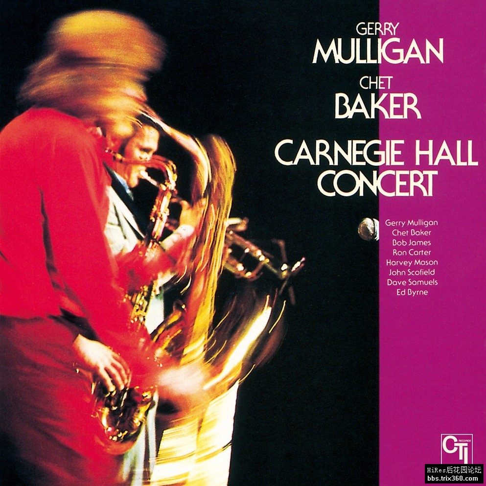 Gerry Mulligan, Chet Baker – Carnegie Hall Concert (Remastered) (1975/2017) [Official Digital Download 24bit/192kHz]