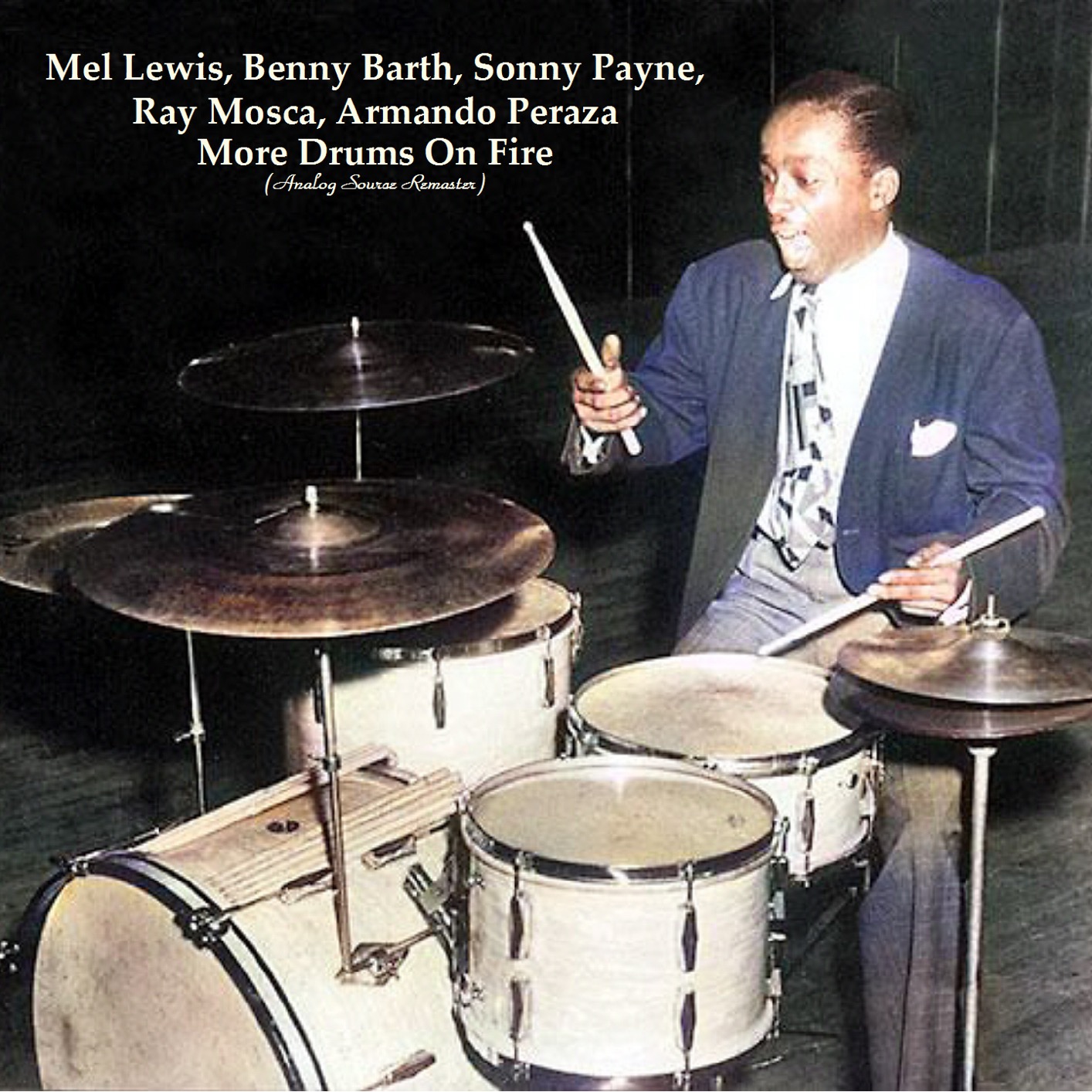 Mel Lewis, Benny Barth, Sonny Payne, Ray Mosca, Armando Peraza - More Drums On Fire (Analog Source Remaster) (2023) [FLAC 24bit/44,1kHz] Download