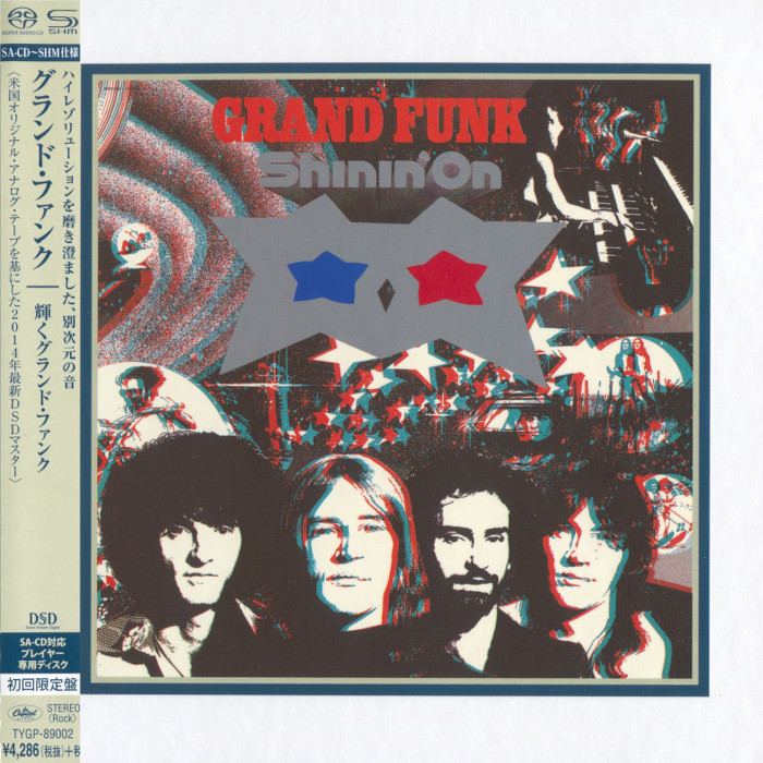 Grand Funk Railroad – Shinin’ On (1974) [Japanese Limited SHM-SACD 2014] SACD ISO + Hi-Res FLAC
