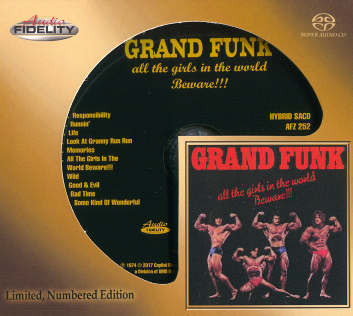 Grand Funk – All The Girls In The World Beware (1974) [Audio Fidelity 2017] SACD ISO + Hi-Res FLAC