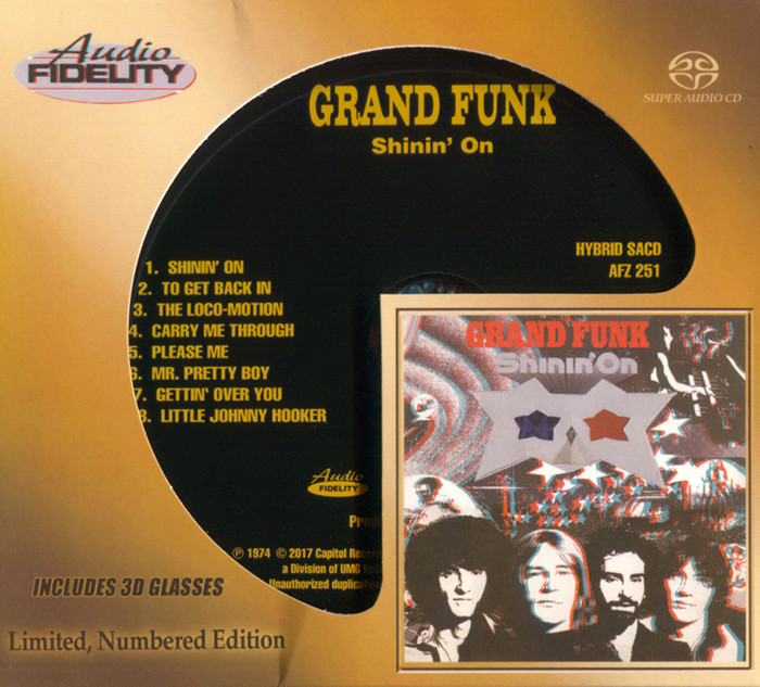 Grand Funk – Shinin’ On (1974) [Audio Fidelity 2017] SACD ISO + DSF DSD64 + Hi-Res FLAC
