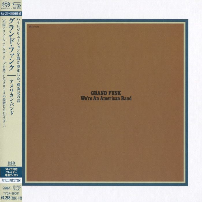 Grand Funk – We’re An American Band (1973) [Japanese SHM-SACD 2014] SACD ISO + Hi-Res FLAC