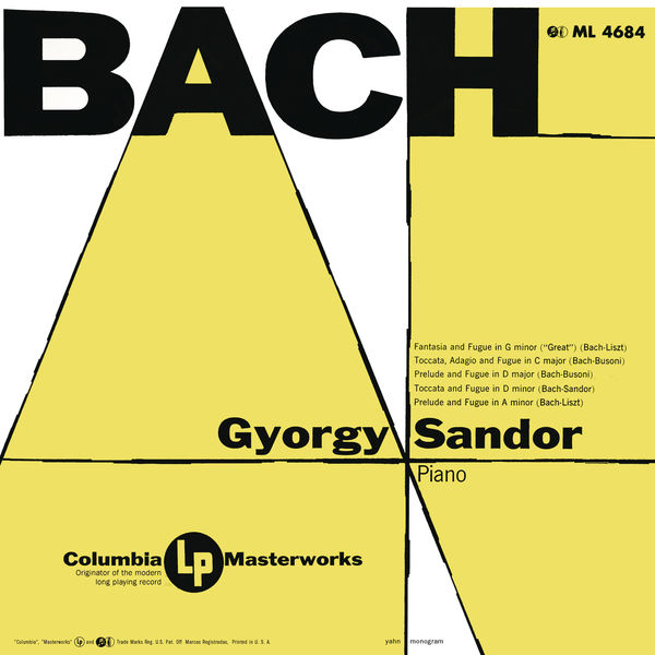 Gyorgy Sandor – Sándor Plays Bach (Remastered) (2020) [Official Digital Download 24bit/96kHz]