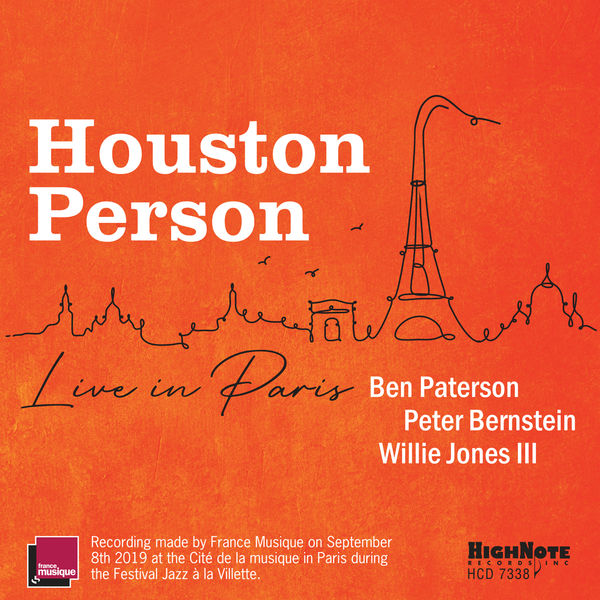 Houston Person – Houston Person Live in Paris (2021) [Official Digital Download 24bit/96kHz]