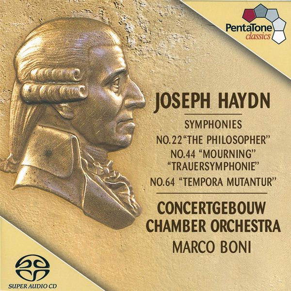 Concertgebouw Chamber Orchestra, Marco Boni – HAYDN: Symphonies Nos. 22, 44, 64 (2003) [Official Digital Download 24bit/88,2kHz]