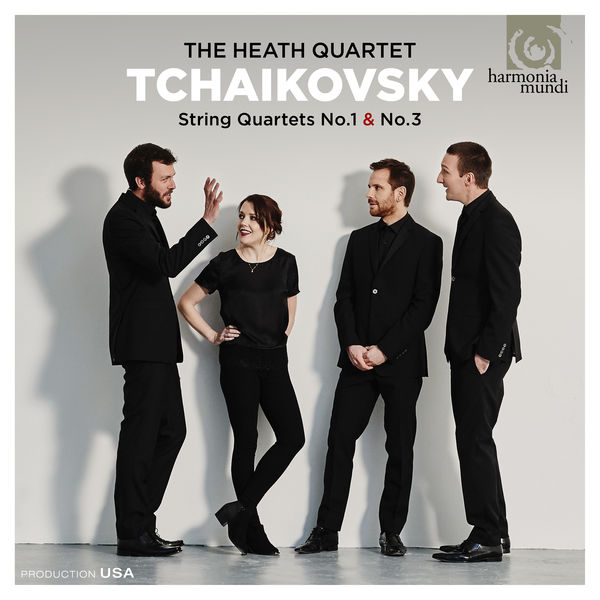Heath Quartet – Tchaikovsky: String Quartets Nos. 1 & 3 (2016) [Official Digital Download 24bit/96kHz]