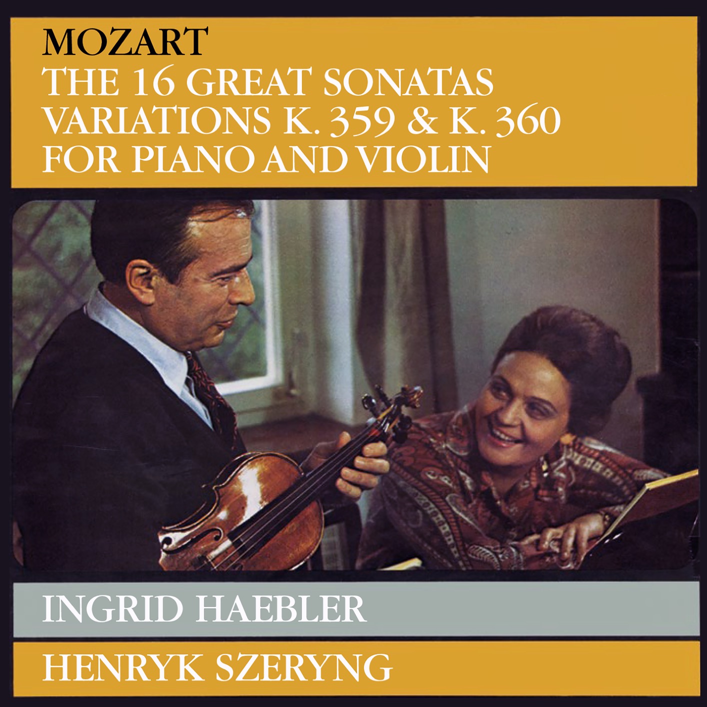Henryk Szeryng & Ingrid Haebler – Mozart: Violin Sonatas (Remastered) (2018) [Official Digital Download 24bit/96kHz]
